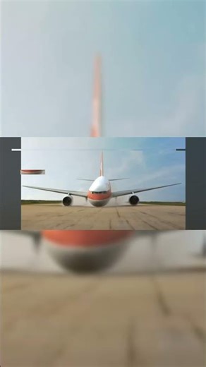 A plane can't survive during engine fail #aviation #engine #fail #edit #funk