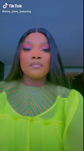 Stylish Neon Green Dress with Ruffled Neckline