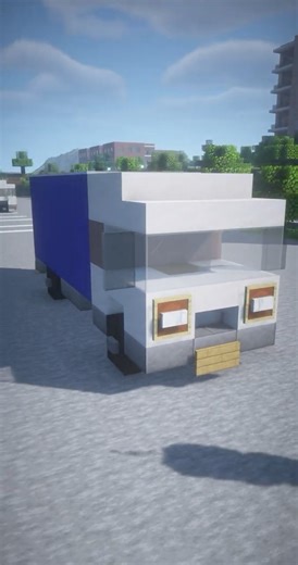 This Minecraft Truck Is So EASY Anyone Can Build It! #minecraft #truck #build