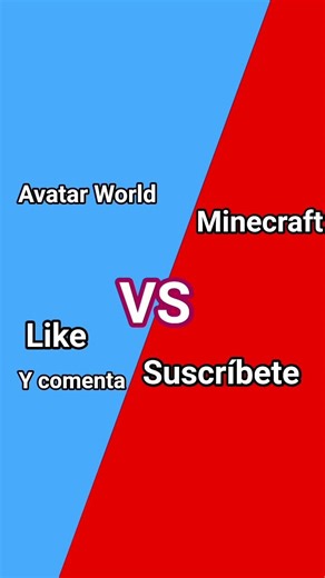 AVATAR WORLD vs MINECRAFT "AVATAR WORLD es mejor"