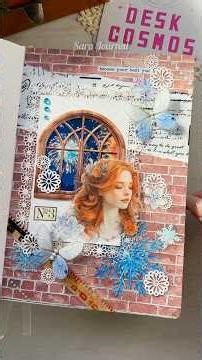 deskcosmos.com Enjoying Fireworks and Solitude #asmr #scrapbooking #artjournal #journal #journaling