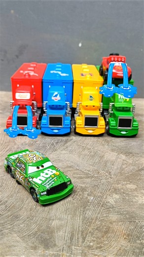 Satisfying Unboxing Disney Pixar Cars | Review ASMR McQueen Toys #toys #tayo #tayobus #bus