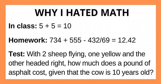 20 Hilariously Relatable Posts for Anyone Who Has Ever Struggled With Math