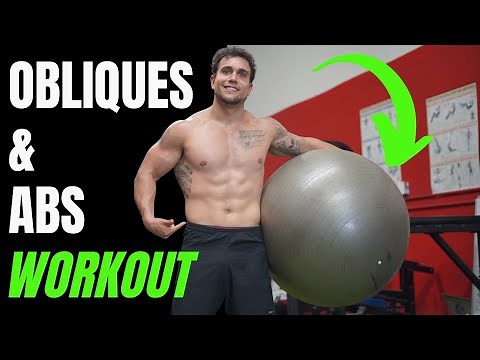 Intense 4 Minute Tabata Abs and Obliques Workout with a Yoga Ball