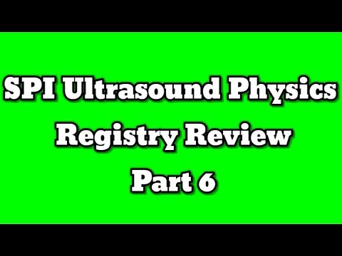Ultrasound Physics Registry Review