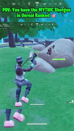 POV: You have the MYTHIC Shotgun in Unreal Ranked 🎯#zerobuild
