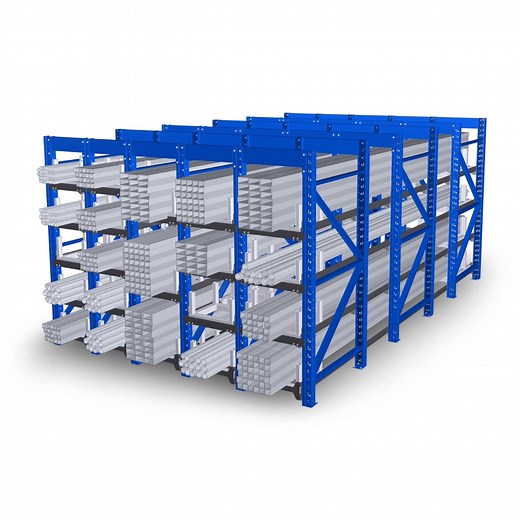 Roll Out Honeycomb Rack | Roll Out Racks