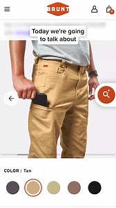 The Torra pant has big pockets for your tools and your phone. It's got stretchy fabric for moving around on the job. And it's comfortable as a pair of sweats. Don't believe us? Try it for yourself on the job risk-free. | BRUNT Workwear