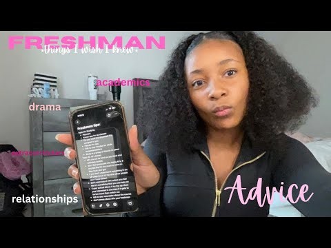 FRESHMAN ADVICE/ BACK TO SCHOOL TIPS | *the ultimate guide* | studying, grades, relationships, etc.