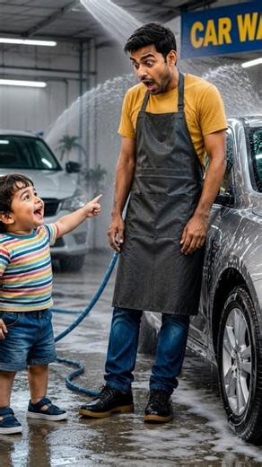 car wash ka funny twist 😂 #viral #video #storytelling #ai #tiktok #reels #animation #shorts #storie