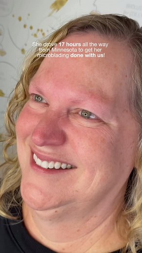 10K views · 4K reactions | When dedication meets trust 凉✨ She drove 17 hours all the way from Minnesota to get her brows done with us! It’s not just microblading… it’s confidence, it’s connection, it’s transformation. Want to experience this level of care too? Contact us and book your appointment. #microblading #browgoals #reels #atlanta | Brows by Milly | Facebook