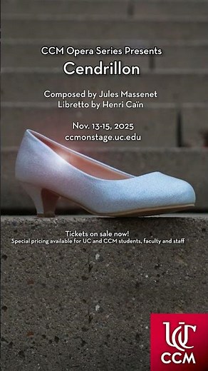 Next OnStage: 👗💫 Fairy tale opera "Cendrillon" 👸🏼👠(Nov. 13-15)