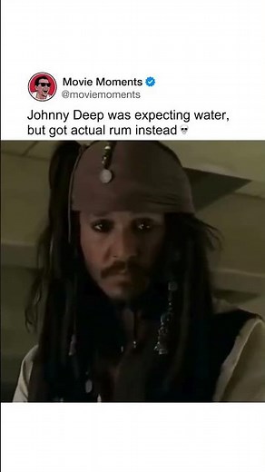 Johnny Deep was expecting war, but got actual rum instead 💀