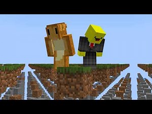 Minecraft But 1/64 of the World Remains...