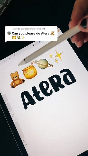 Creative Name Ideas Using Procreate