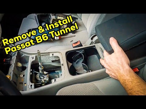 VW Passat B6 Center Console Armrest Removal & Installation | DIY Guide