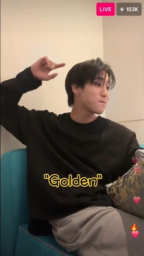 Han singing "Golden" from "Kpop Demon Hunters" 🎤🐹 | #hanjisung #straykids