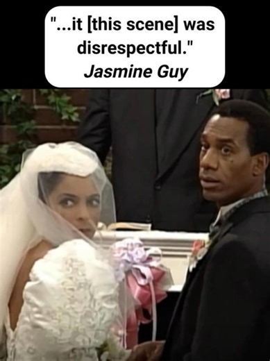 Jasmine Guy said that this iconic scene from A Different World was disrespectful? #adifferentworld #blacktvshows #jasmineguy