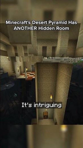 Minecraft’s Desert Pyramid Has ANOTHER Hidden Room