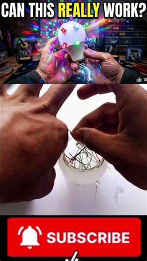 🔥 Amazing DIY Multi Color LED Bulb Project!