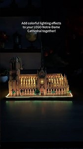 You can freely adjust your favorite modes and lighting effects with the remote control. #lego