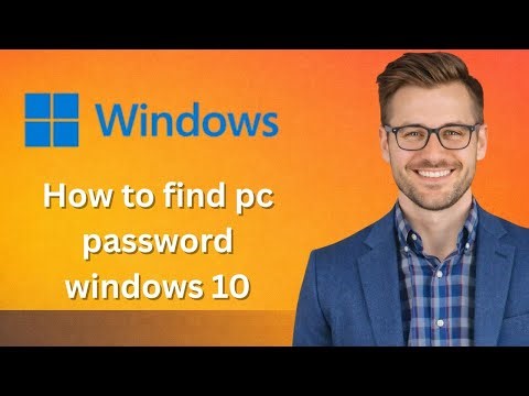 How to find pc password windows 10 (Latest Update)