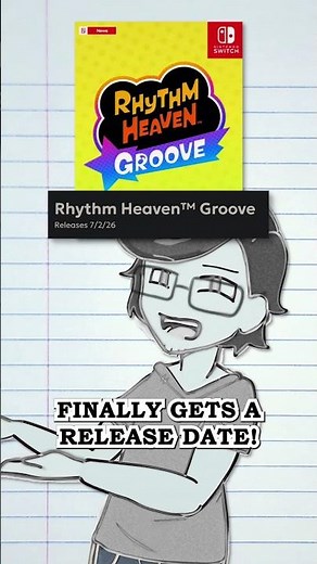Rhythm Heaven Groove FINALLY gets a release date! #RhythmHeaven #Nintendo #GamingNews