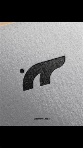 북극곰 심플한 로고 디자인 일러스트 #로고의뢰 #logo #진심디자인