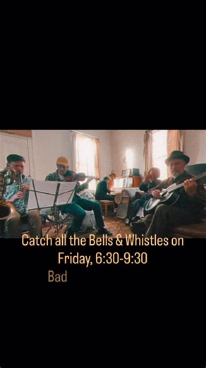 Matt Bell & Joy Patterson on Instagram: "Tuesday’s brain clouds bring Friday’s magic! Bad Pennies Big Band, Catch us on Friday @threemuses.frenchmen Please note: playing earlier to accommodate the neighborhood parades: 6:30 to 9:30pm ( it’s gonna be soooo fun!) . ( from left) Jonathan Greene, Coleman Akin, Joplin Parnell, Joy Patterson & Matt Bell . #nolamusic #badpennypleasuremakers #tradjazz #nolajazz #tradbaddies"