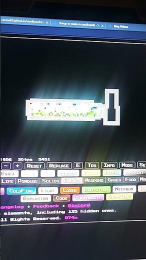 Making a nuclear bomb in Sandboxels #sandboxels #game #bomb