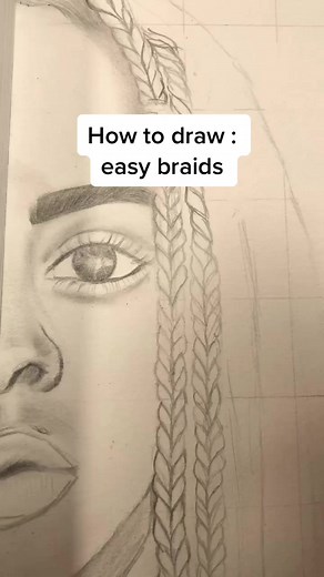 Easy Step-by-Step Guide to Drawing Box Braids
