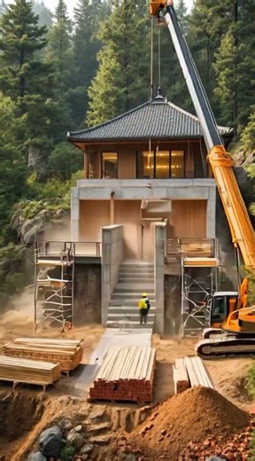 Building an Asian-Style House from Scratch