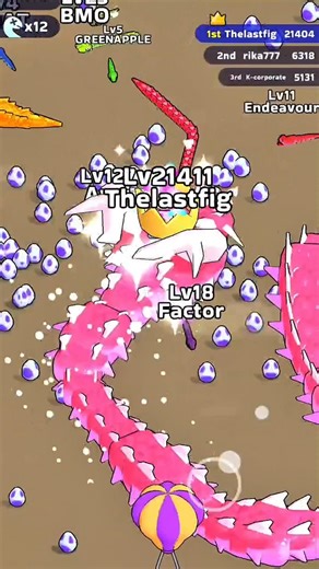 Snake Clash VIP Gameplay 33 #games #viralshorts #viralgaming