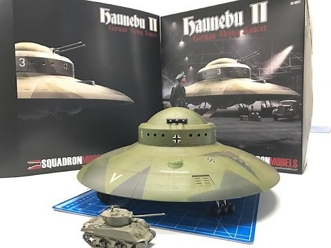 Building the New Squadron Models 1/72 Haunebu II WWII UFO