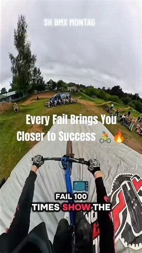 Every Fail Brings You Closer to Success 🚴🔥 #bike #mtb #fail #inspiration