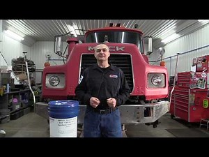 MACK DM690 Transmission & Differential Fluid Change