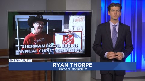 Sherman local celebrates beginning of annual Christmas tradition