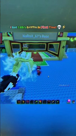 I Got 1.6B/s Griffin At First Try! 💀⚡ || #stealabrainrot