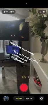I love your videos, mob, entertainment, when is Project playtime coming out on PlayStation￼￼￼