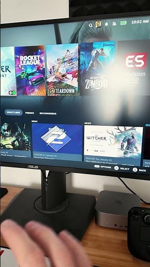 Steam Deck Docking Gives You a Full Desktop PC