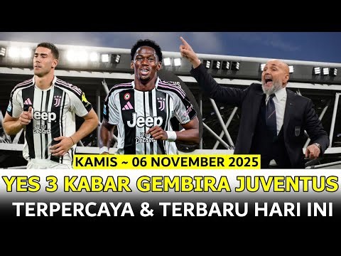 Alhamdulillah, Harapan Baru Hadir Untuk Skuad ⚫ Berita Juventus Terbaru ⚫ 06/11/2025