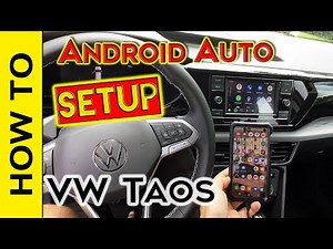 2022 Volkswagen Taos How to Set Up Android Auto