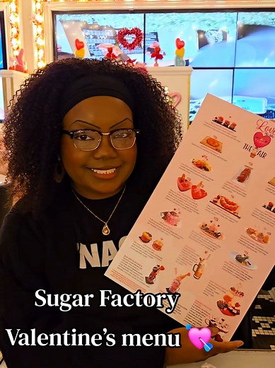 Exploring Sugar Factory's Valentine's Day Menu