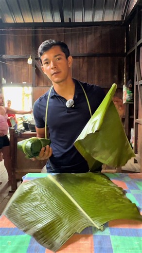 Cómo preparar tongas envueltas en hoja de plátano paso a paso