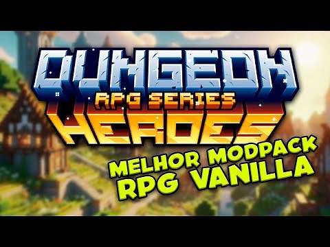 The best vanilla RPG mod pack for Minecraft - Dungeon Heroes (Very lightweight)