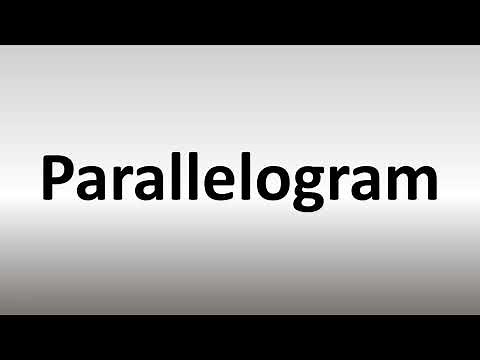 How to Pronounce Parallelogram