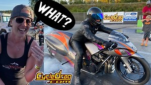 Join us at Crossville Dragway for round No. 4 of the Southeastern Drag Bike Racing Association as the top nitrous oxide 4.60 drag bike racers from around the region battle in this thrilling full event motorcycle drag racing coverage. We see a nitrous motorcycle fail as Brett Stoner suffers a transmission problem in the semifinal and tries to overcome it in our final round. We see everything from chicken wings being cooked in the pits to unpredictable upsets to competitive drag racing in the year