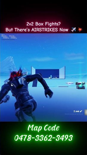 2v2 Box Fight With Airstrikes Hits Different 💀#fortnite #shorts #shortsfeed #foryou #gaming #viral
