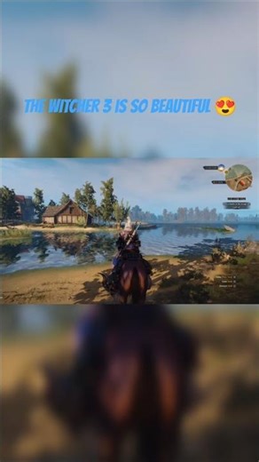 THIS IS WHY I PLAY THE WITCHER 3 FOR HOURS #gaming #games #youtubeshorts #thewitcher3 #thewitcher3