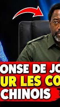 JOSEPH KABILA'S RESPONSE REGARDING THE CHINESE CONTRACTS